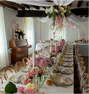 Salle de réception pour repas de fêtes et de familles à La Celle Saint Cloud - 78